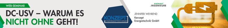 DC-USV - Warum es nicht ohne geht!
